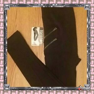 Pants NEW Fleece Leggings Slim Fitting sz os